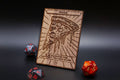 Food Token - handmade one-of-a-kind piece made of real wood