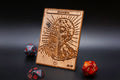 Zombie Token - handmade unique piece made of real wood