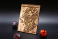 Zombie V2 Token - handmade unique piece made of real wood
